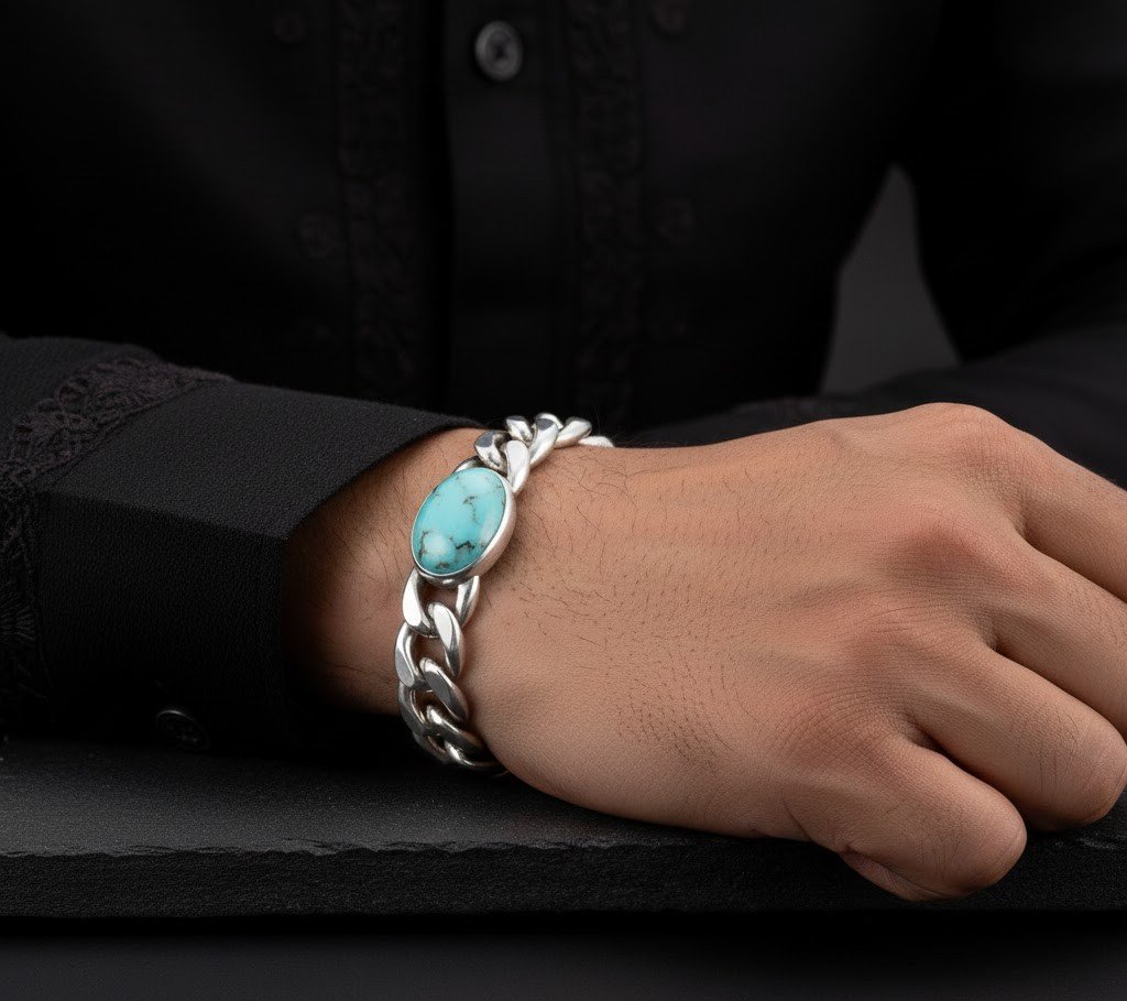 MEN SILVER BRACELET1