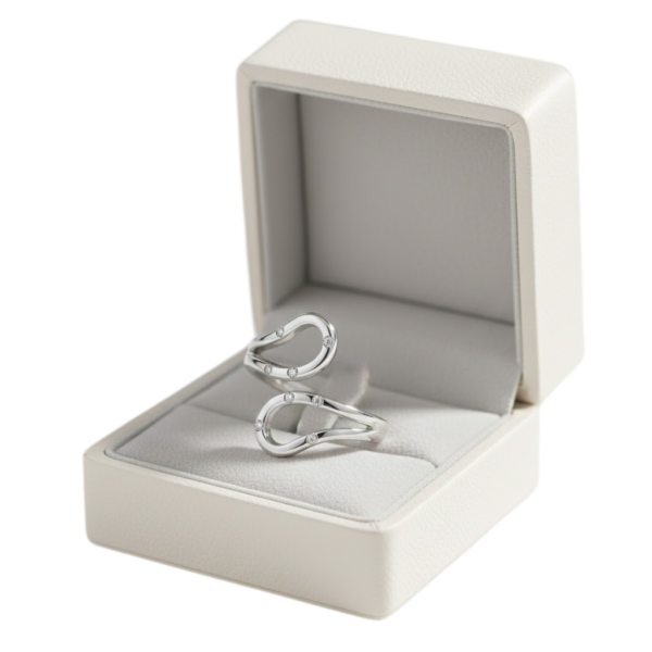 Minimal Daily Wear 925 Sterling Silver Ring for Women | Lightweight Elegant Silver Band – Roopmohana