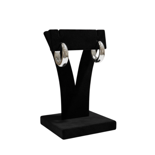 Classic 925 Sterling Silver Hoop Earrings for Women | Minimal Everyday Circular Earrings – Roopmohana