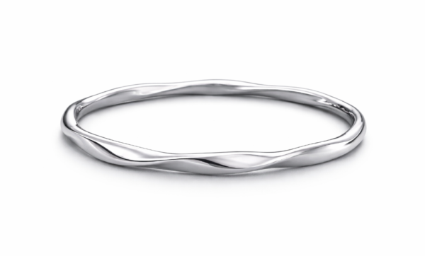 Silver Wave Luxe Bracelet